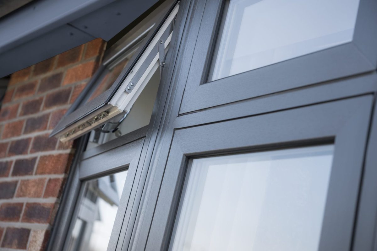 Affordable Heritage Option: uPVC flush sash windows offer traditional aesthetics and performance without the expense and maintenance of timber frames.