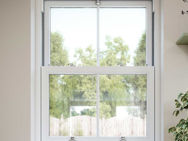 Quickslide sliding sash window hardware feature