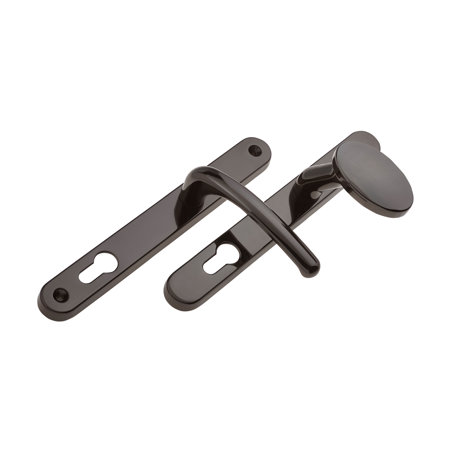 Lever Pad Door Handles - Bronze