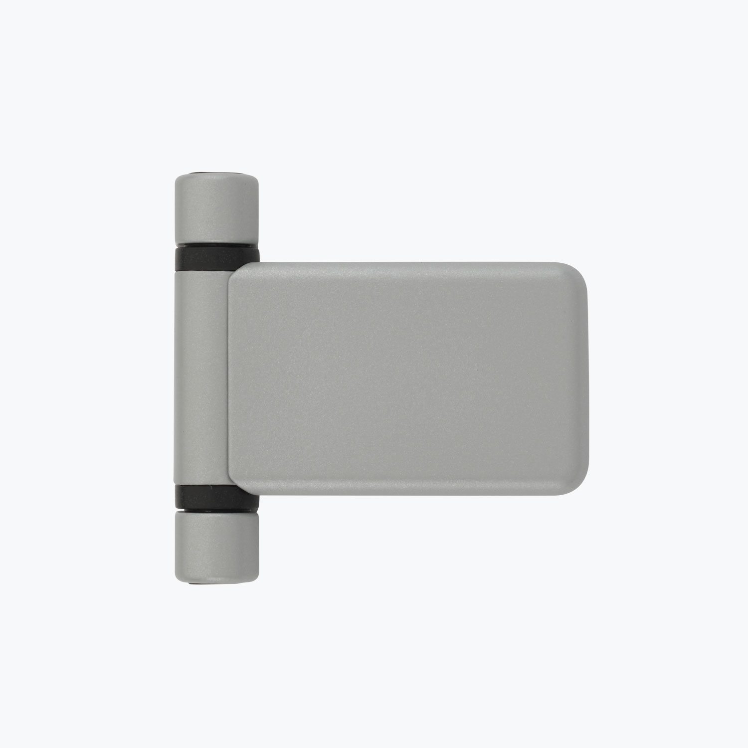 Satin Silver Flag Hinge