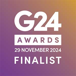 Quickslide is a finalist for the G24 awards